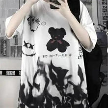 Load image into Gallery viewer, Japanese Loose Oversize Harajuku Punk T-shirt - 6 / S