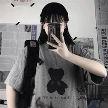 Load image into Gallery viewer, Japanese Loose Oversize Harajuku Punk T-shirt