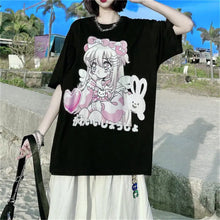 Load image into Gallery viewer, Kawaii Aesthetic Graphic Tee - 13 366 / M