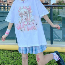 Load image into Gallery viewer, Kawaii Aesthetic Graphic Tee - 16 350853 / M
