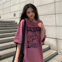 Load image into Gallery viewer, Kawaii Aesthetic Graphic Tee - 21 200004891 / L