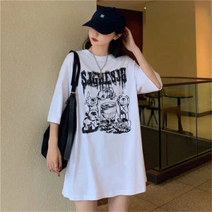 Kawaii Aesthetic Graphic Tee - 22 200004870 / M