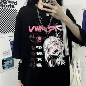Kawaii Aesthetic Graphic Tee - 5 200002130 / L