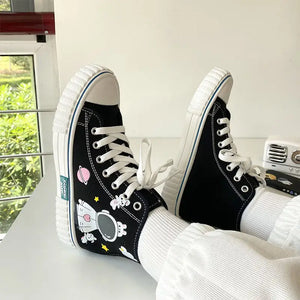 Kawaii Anime High Top y2k Sneakers