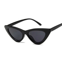 Load image into Gallery viewer, Keep Lurking Cat-Eye Designer Sunglasses - Black Gray