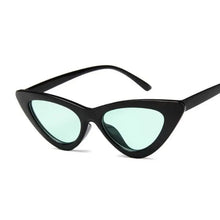 Load image into Gallery viewer, Keep Lurking Cat-Eye Designer Sunglasses - Black Green
