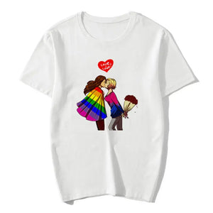 LGBT Aesthetic Pride T-shirt - 1 / XL