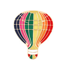 Load image into Gallery viewer, LGBT Flag Rainbow Brooches - Hot Air Balloon