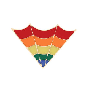LGBT Flag Rainbow Brooches - Net