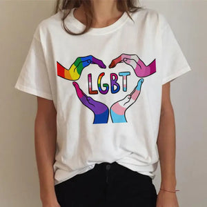 Lgbt Gay Pride T-shirt - 3672 / M