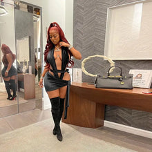 Load image into Gallery viewer, Line Up Bodycon Backless Skirt Set
