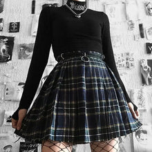 Load image into Gallery viewer, Long Sleeve Crop Gothic Letter Embroidery Top