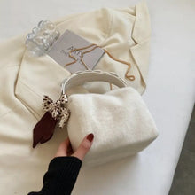 Load image into Gallery viewer, Luxury Faux Fur Fluffy Soft Plush Clutch - Beige