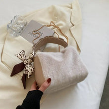 Load image into Gallery viewer, Luxury Faux Fur Fluffy Soft Plush Clutch - Khaki