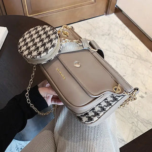 Luxury PU Leather Crossbody bag