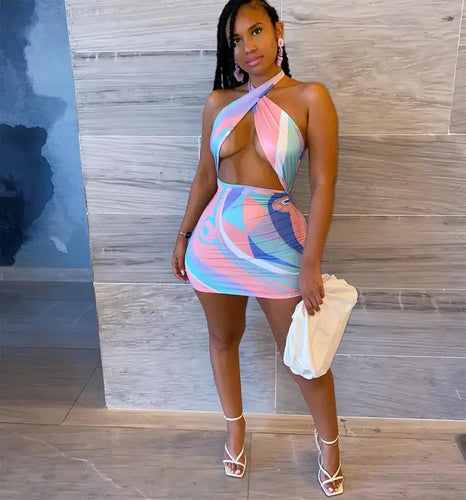 Mayra Cut Out Mini Dress