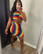Load image into Gallery viewer, Mayra Cut Out Mini Dress - B / M
