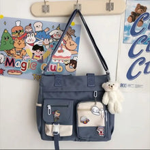 Load image into Gallery viewer, Oxford Waterproof Cute Large-capacity Crossbody Bag - Bear