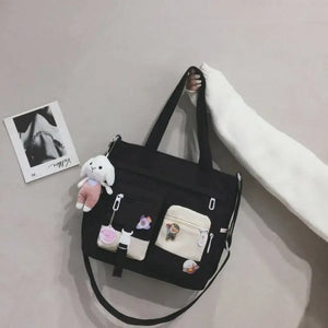 Oxford Waterproof Cute Large-capacity Crossbody Bag - Sheep