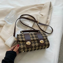 Load image into Gallery viewer, Plaid Vintage Chain High Quality Retro Small Shoulder Bag