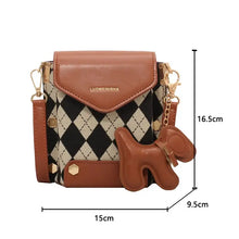 Load image into Gallery viewer, PU Leather Crossbody Cute Shoulder Handbag