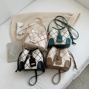 PU Leather Crossbody French Texture Shoulder Bag