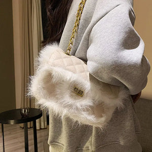 PU Leather Flap Shoulder Crossbody Bag