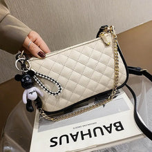 Load image into Gallery viewer, PU Leather Underarm Chain HandBag