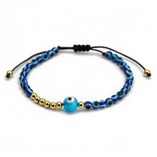 Load image into Gallery viewer, Rainbow Evil Eye Pride Bracelet - bracelet 1