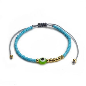 Rainbow Evil Eye Pride Bracelet - bracelet 2