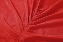 Load image into Gallery viewer, Red Spaghetti Ruched Backless Maxi Dress