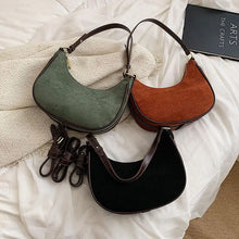 Load image into Gallery viewer, Retro PU Leather Crossbody Armpit Shoulder Purse