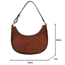 Load image into Gallery viewer, Retro PU Leather Crossbody Armpit Shoulder Purse