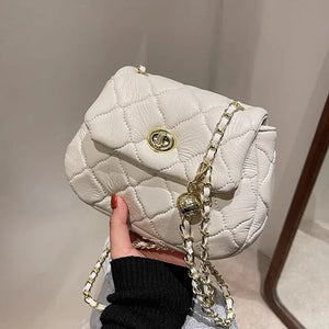 Retro PU Leather Shoulder Side Bag
