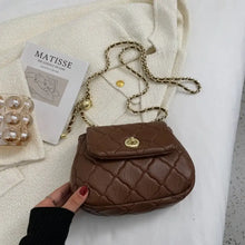 Load image into Gallery viewer, Retro PU Leather Shoulder Side Bag - Coffee