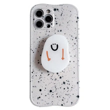 Load image into Gallery viewer, Retro Splash Ink Cute Love Bracket Soft Case For IPhone