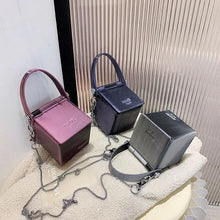 Load image into Gallery viewer, Sequin Box Short Handle Crossbody Bag