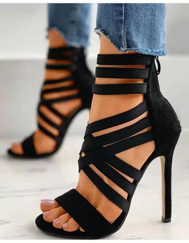 Sexy Open Toe Gladiator High Heel Shoes