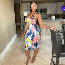 Load image into Gallery viewer, Off Shoulder Criss-Cross Dress - M / 9