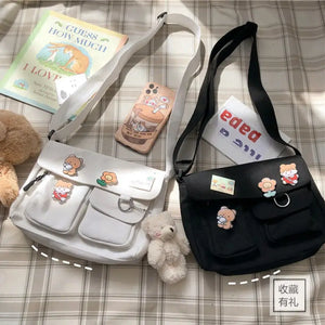 Simple Korean Crossbody Cute Casual Satchel Bag