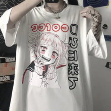 Load image into Gallery viewer, Sky Blue Anime Oversize Streetwear Tee - 5 / L