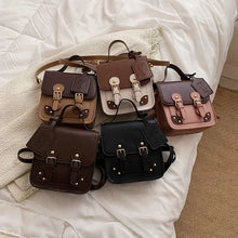Load image into Gallery viewer, Small Retro PU Leather Crossbody Bag