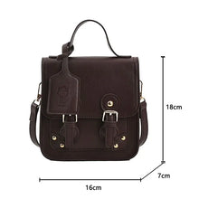 Load image into Gallery viewer, Small Retro PU Leather Crossbody Bag
