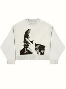 Soft Knit Crew Neck Sweater - customized