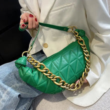 Load image into Gallery viewer, Soft PU Leather Quilted Clutch