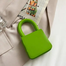 Load image into Gallery viewer, Solid Color Crossbody PU Leather Zipper Composite Strap
