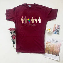 Load image into Gallery viewer, Sounds Gay I’m In T-shirt - LoveReligion-WineRed / L