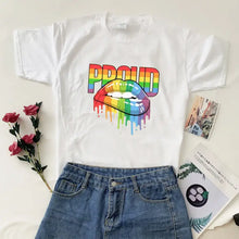 Load image into Gallery viewer, Sounds Gay I’m In T-shirt - White-ProudLip / XS