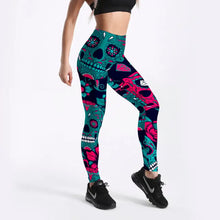 Load image into Gallery viewer, Spandex Fashion Cartoon Digital Print Legging - Lgs-3897 / M