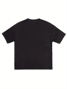 Spider Web Print Casual Tee - customized